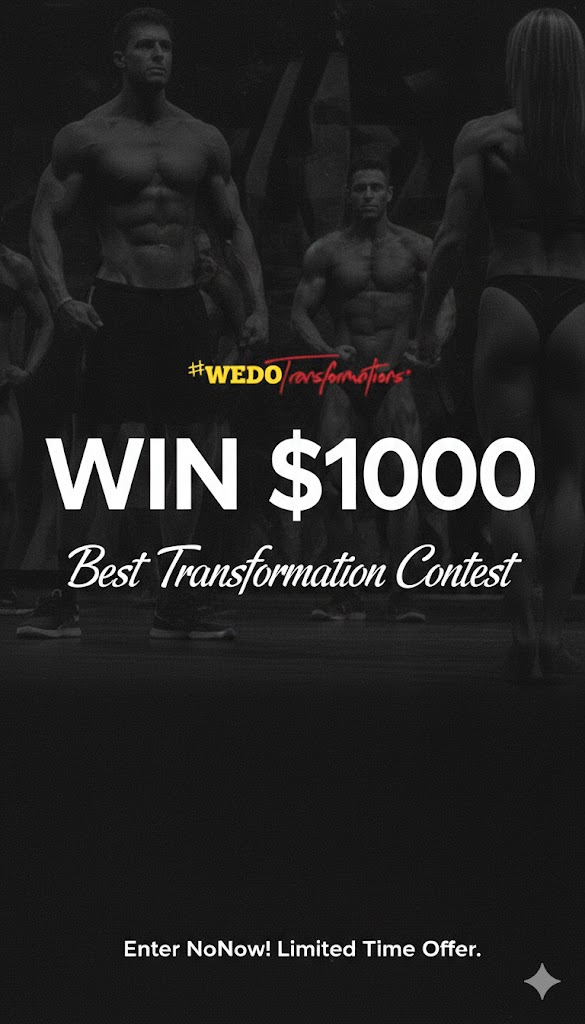 Win $1000 Transformation Contest